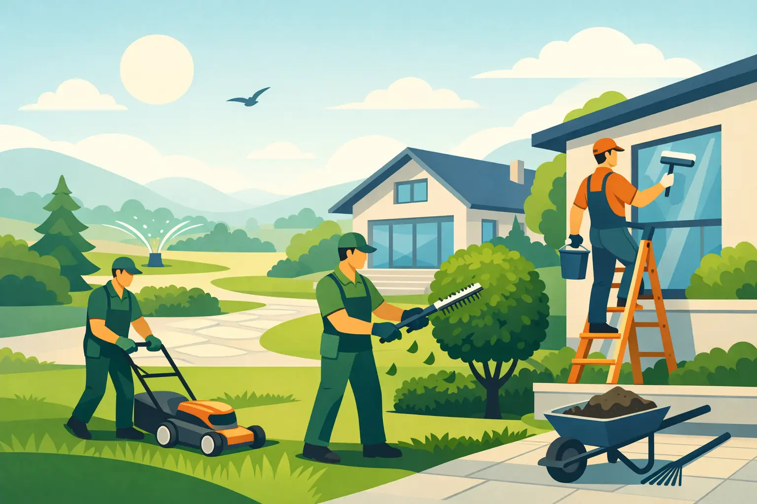 Outdoor Property Maintenance Services That Last