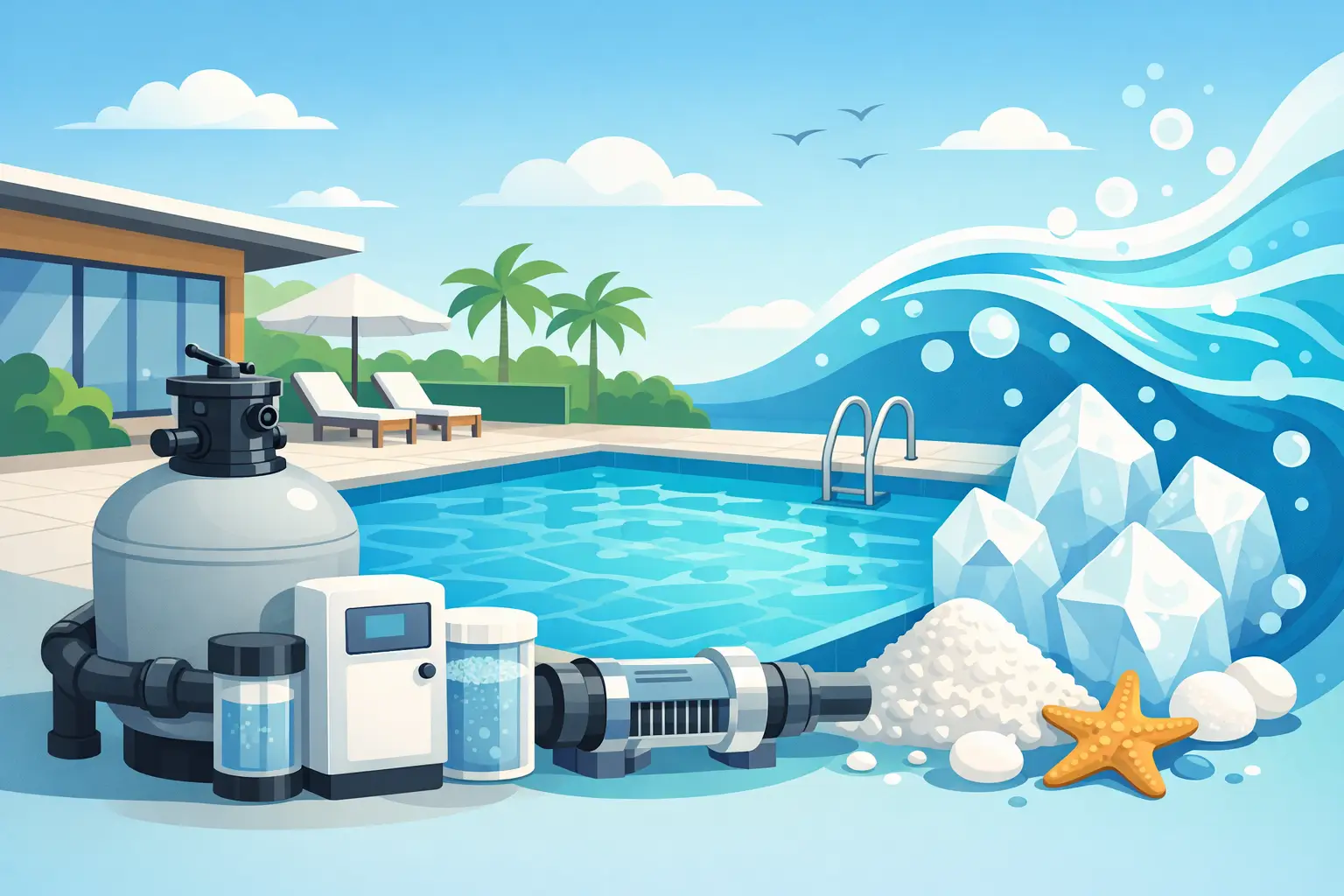 A Saltwater Conversion Example for Pool Owners