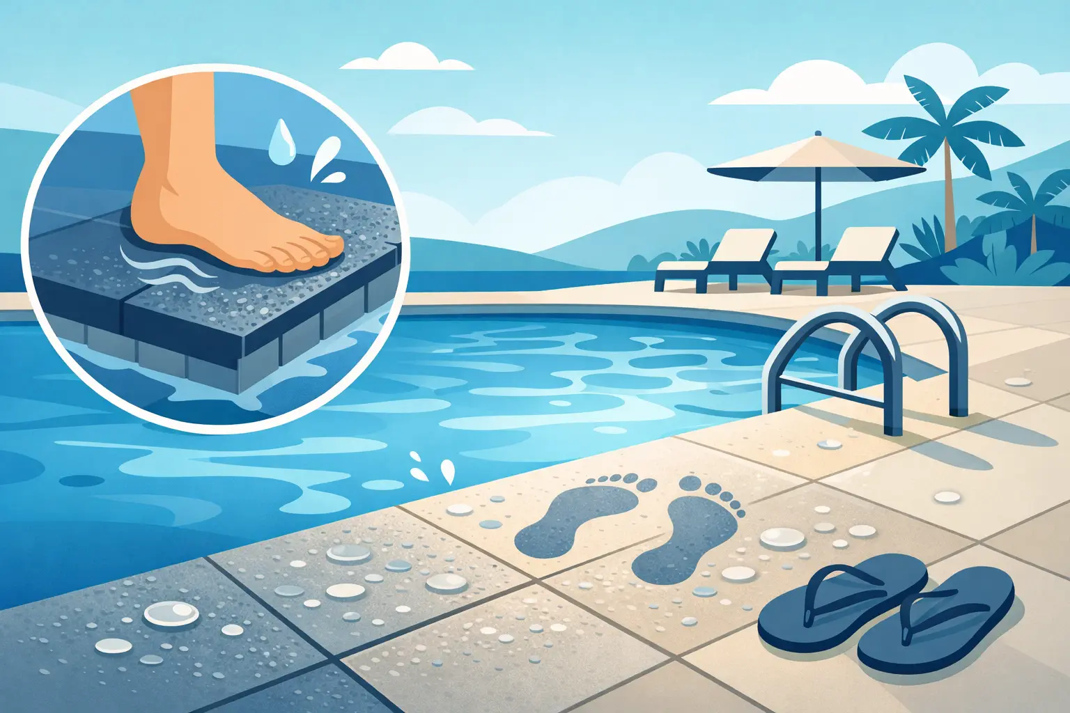 Choosing Anti Slip Tiles for Safer Pool Areas