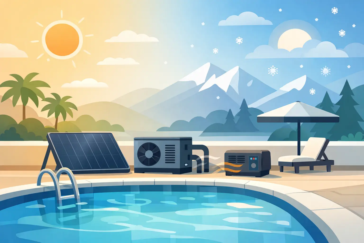 Pool Heating Options for Longer Swimming Seasons