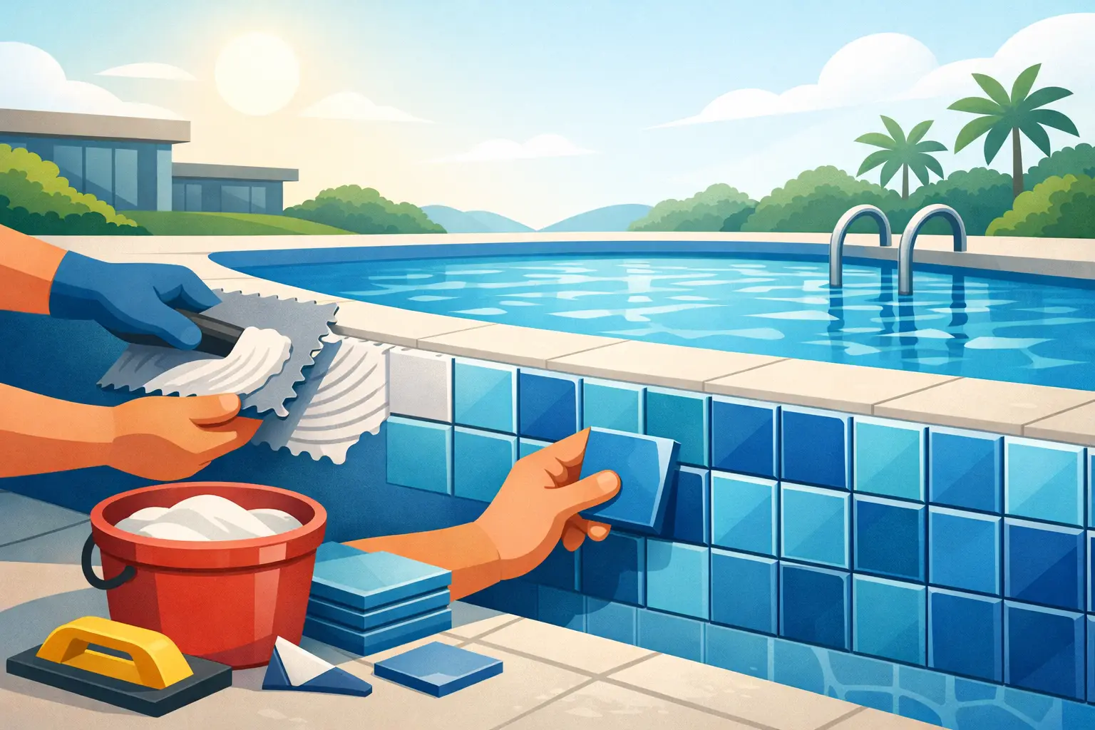 Pool Tile Replacement That Restores Your Pool