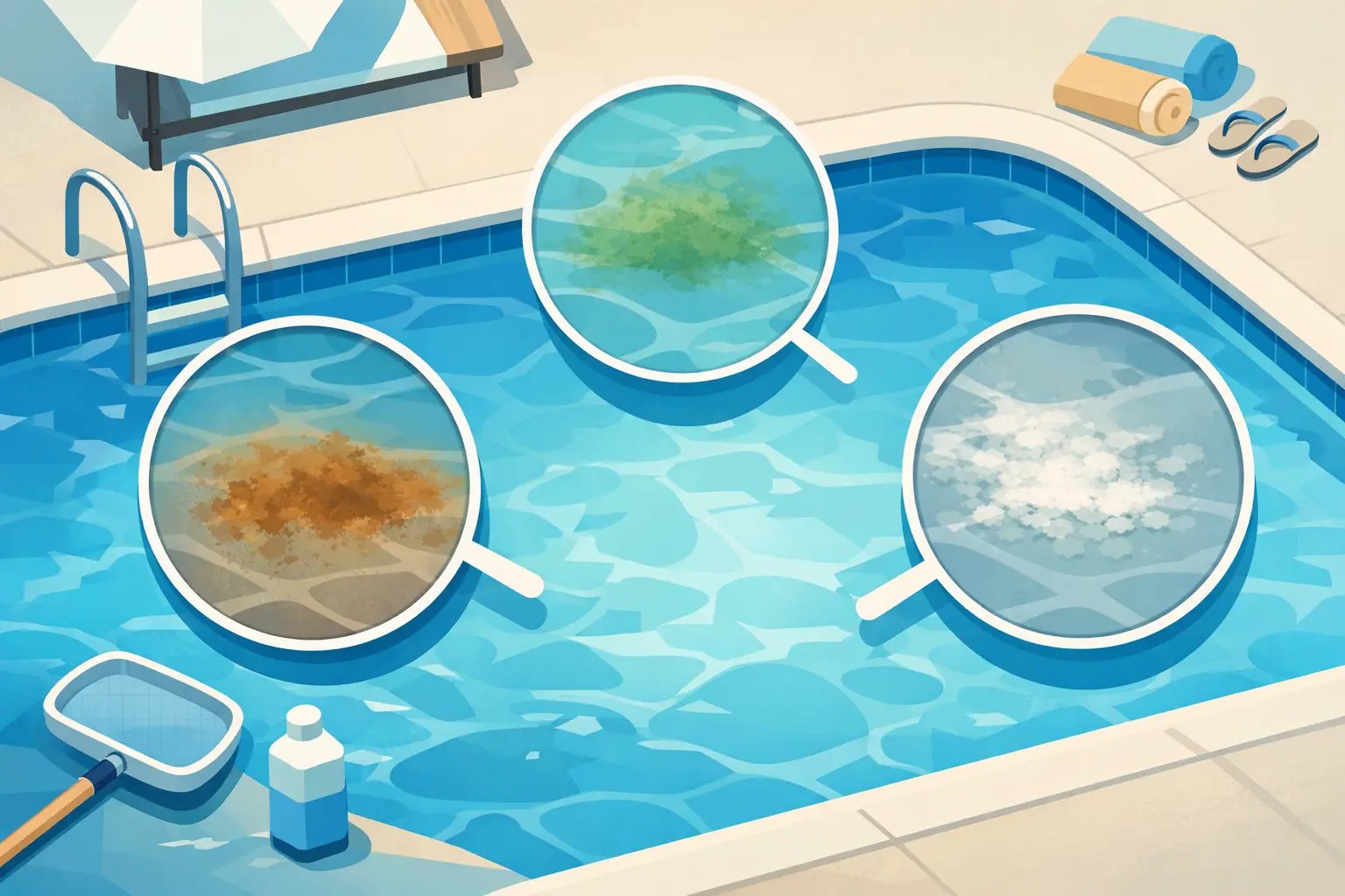 Why Pools Stain and What Those Marks Mean