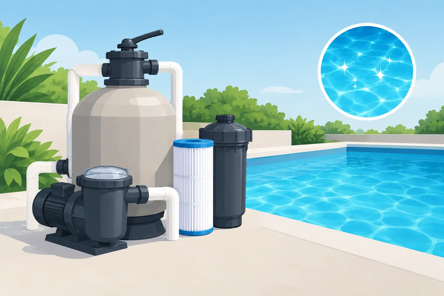 A Complete Guide to Pool Filters for Clear Water
