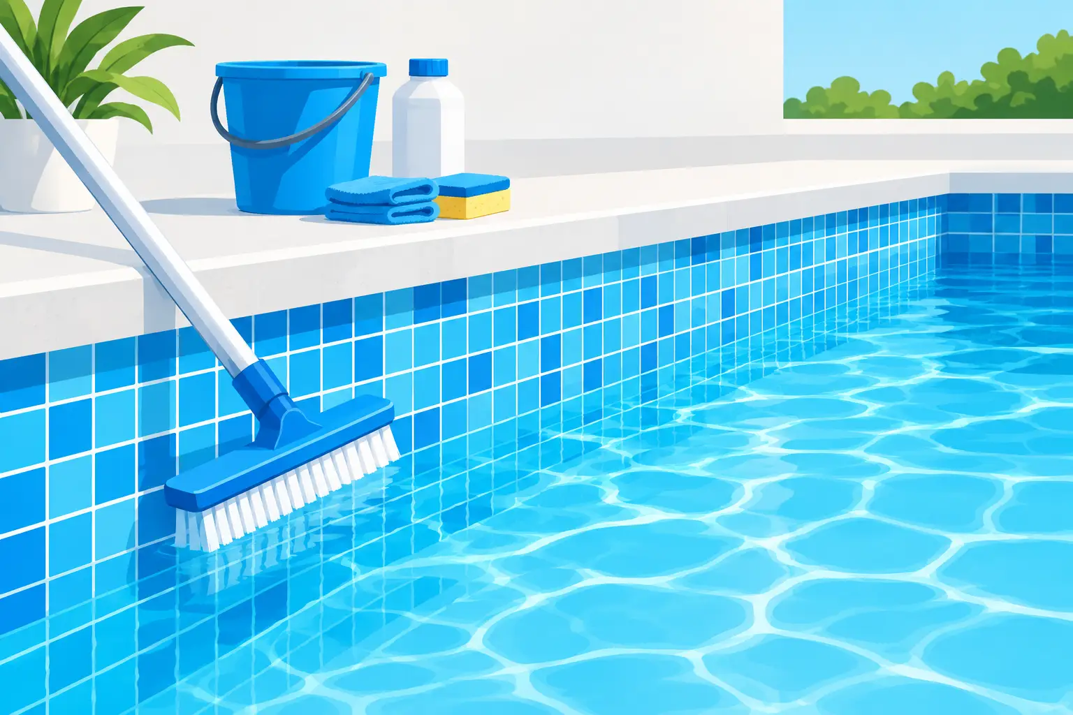 How to Maintain Pool Tiles and Keep Them Bright